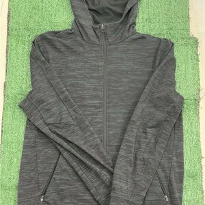 Lululemon Athletica Charcoal Zip-Up Jacket